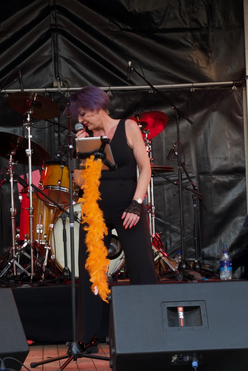 Shoot the Breeze live op het podium